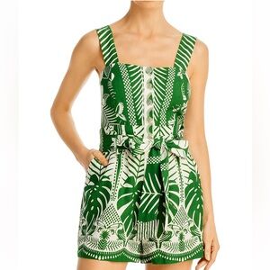 Brand New Farm Rio Macaw Elegance Romper